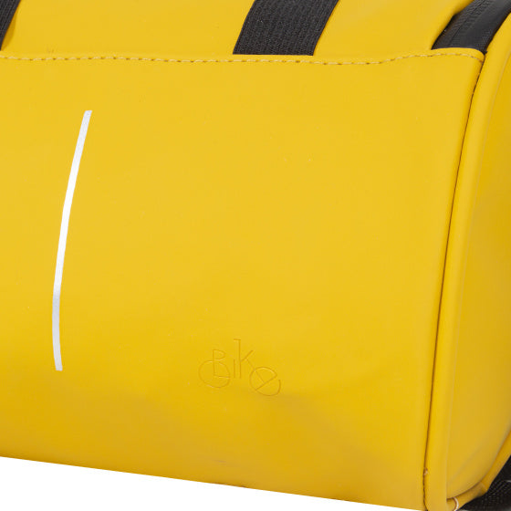 Fahrradspritzwasserabweisende Lenkertasche mit Schultergurt 3l gelb