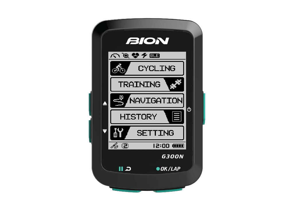 Bion Fahrradcomputer GPS-300n mit Navigation