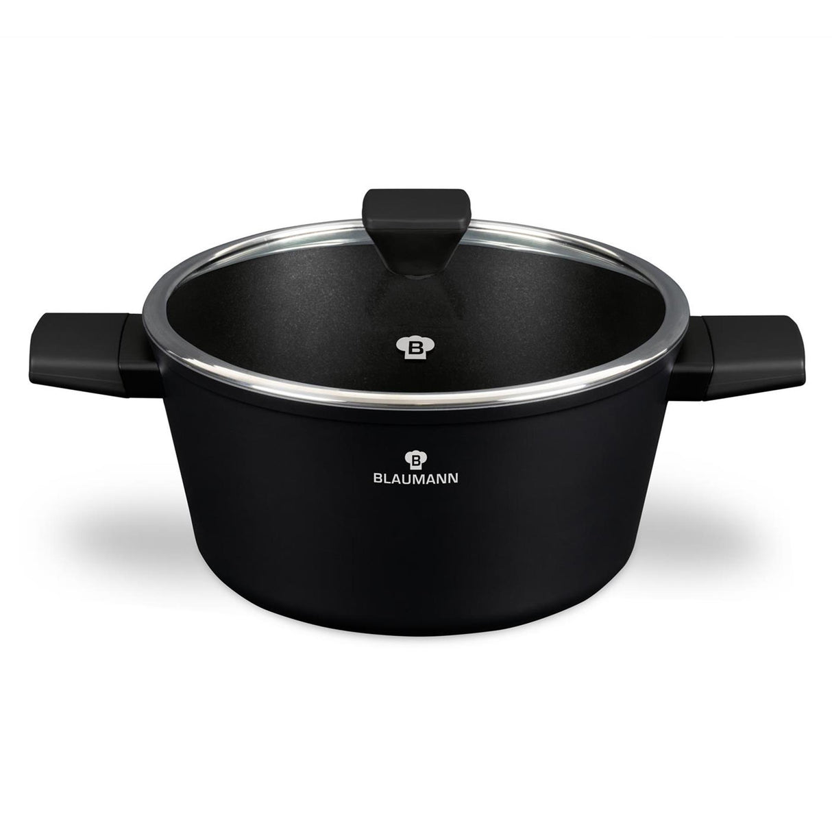 Blaumann schwarz-silberne Bratpfanne ø28cm