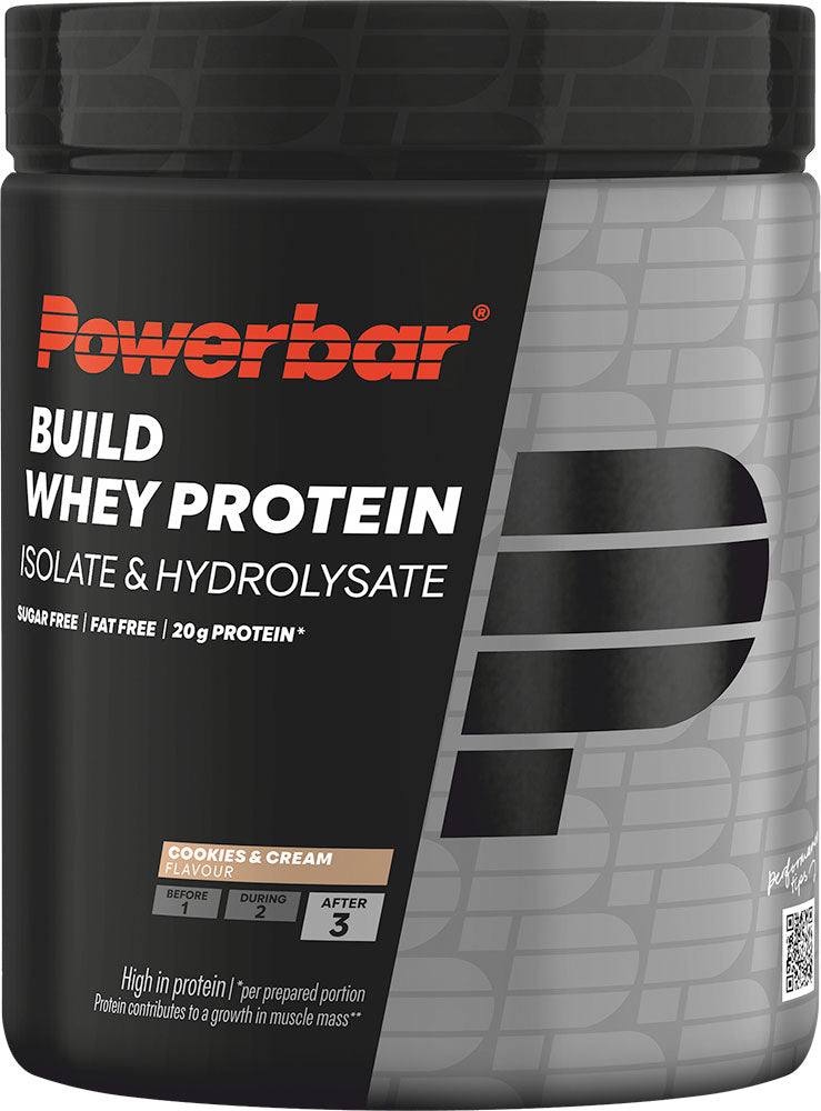 Powerbar Build Whey Protein – Isolat-Hydrolysat (1 x 550 g) – Schokolade