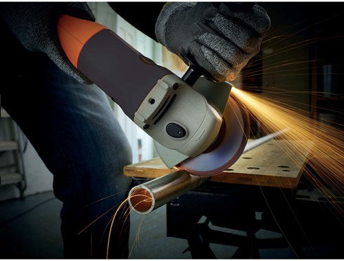 Black+Decker kg1202k 1200w 125mm Winkelschleifer | 125mm Schutzhülle | Seitengriff | im Fall - kg1202k-qs