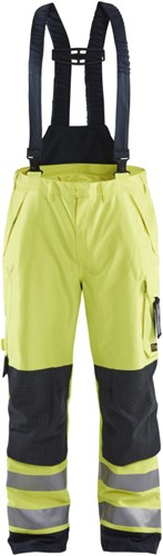 Blåkläder multinorm shell werkbroek 18811532 | high-vis geel marineblauw | maat 4xl - 7330509783924