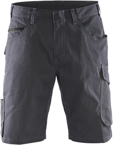 Blåkläder service short 14991330 | medium grijs zwart | maat 62 - 7330509684214