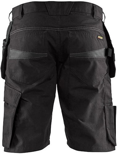 Blåkläder service short met spijkerzakken 14941330 | zwart donkergrijs | maat 56 - 7330509689172