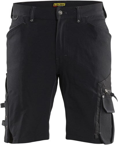 Blåkläder short 4-weg stretch x1900 zonder spijkerzakken 19871644 | zwart | maat 48 - 7330509688458
