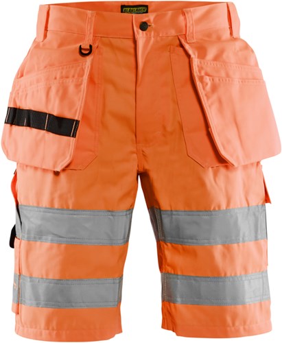 Blåkläder short high-vis 15351811 | high vis oranje | maat 50 - 7330509568507