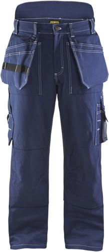 Blåkläder winterwerkbroek 15151370 | marineblauw | maat 48 - 7330509129166