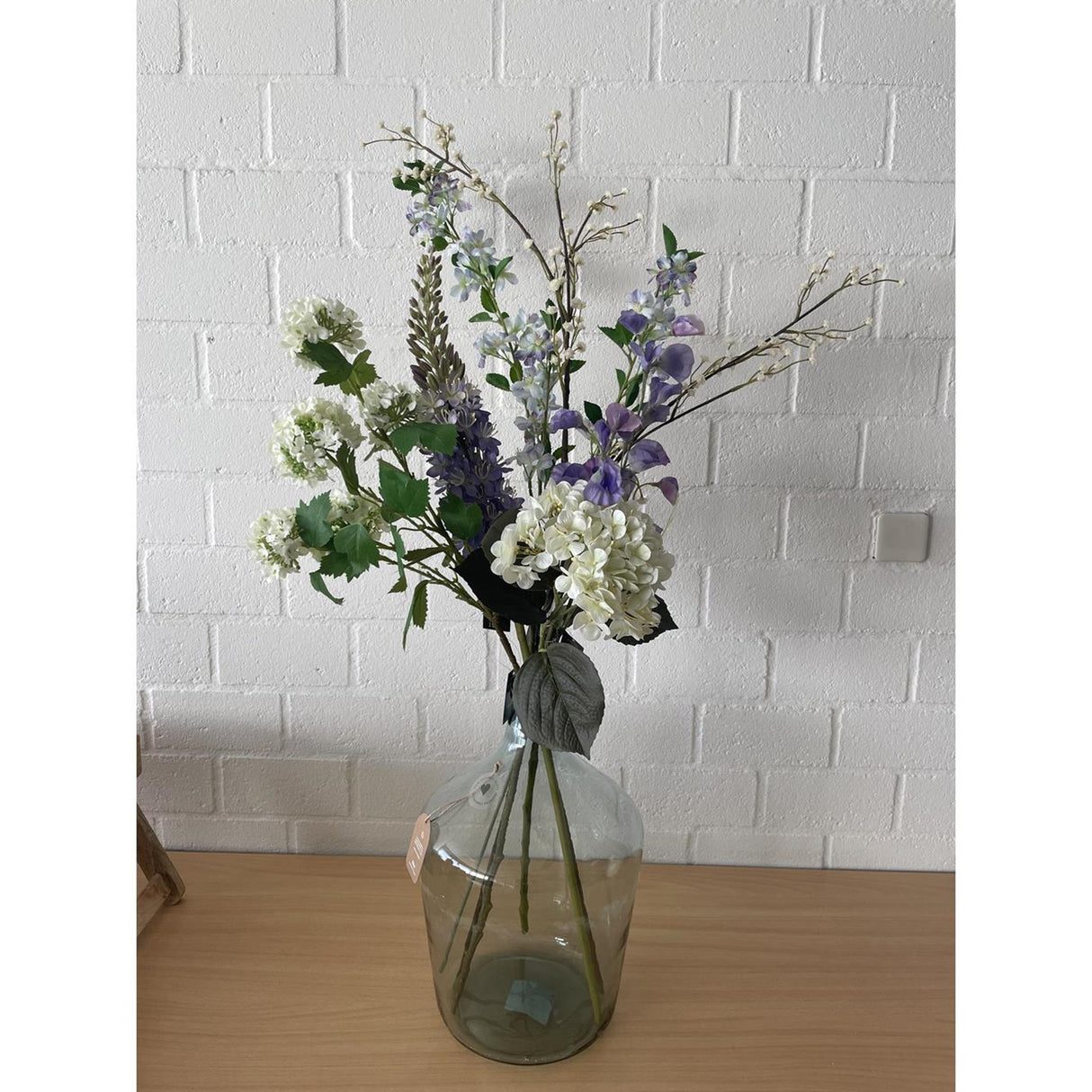 Roberts Collection Kunstblumen-Schneeball-Spray, 83 cm, Creme