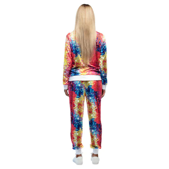 Boland Disco Babe Tracksuit Damen Multicolorgröße XL