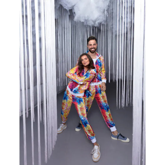 Boland Disco Babe Tracksuit Ladies Multicolorgröße l