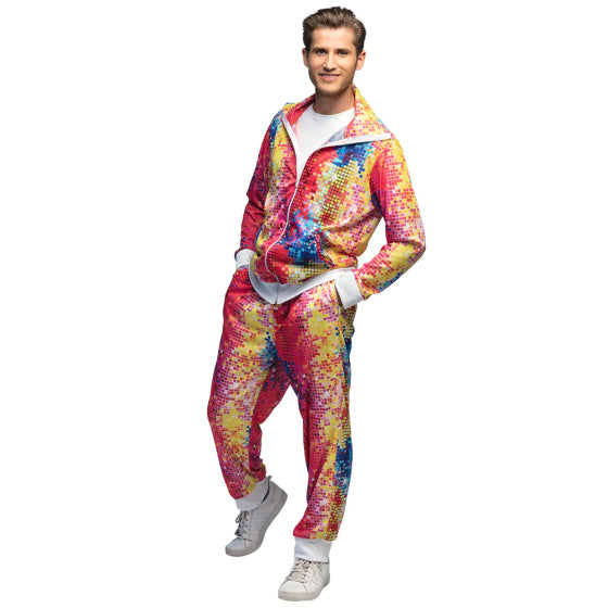 Boland Disco Dude Tracksuit Männer mehrfarbige Größe l
