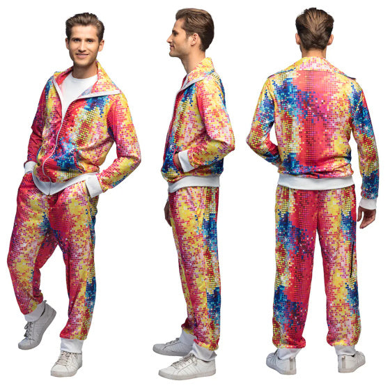 Boland Disco Dude Tracksuit Männer mehrfarbige Größe m