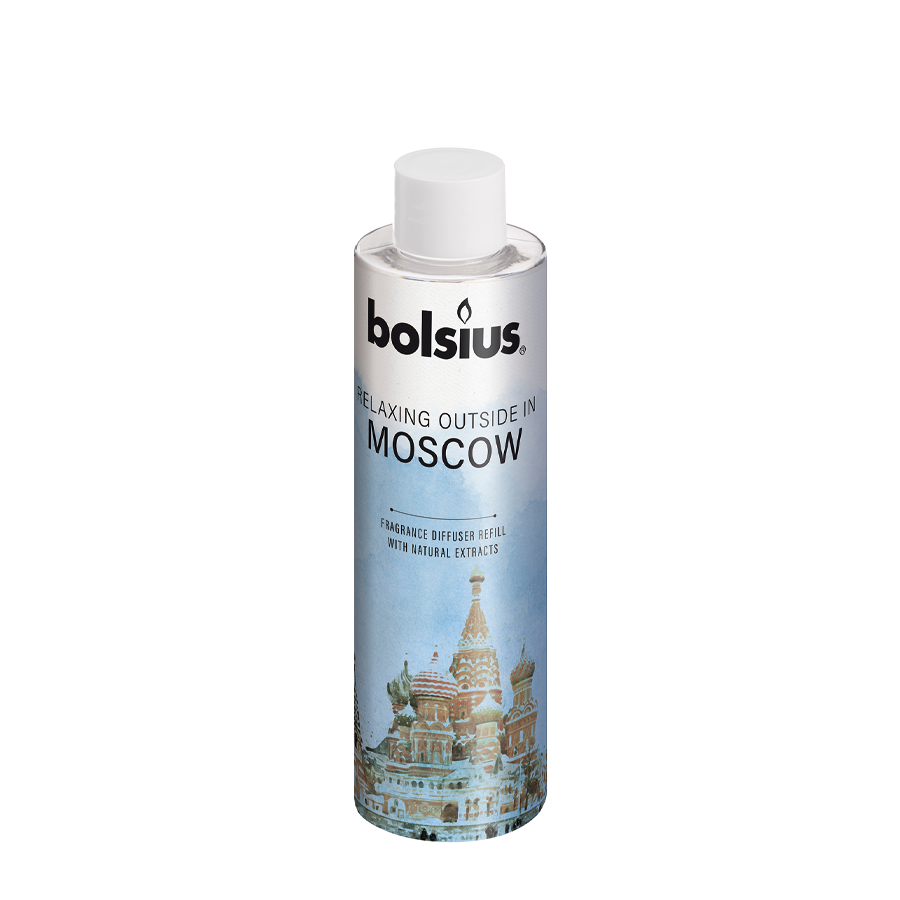 Bolsius geurverspreider around the world moscow refill 200ml