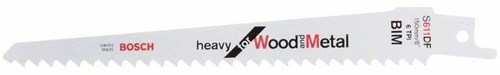 Bosch Zubehör 5x Säbelsägeblatt schwer für Holz und Metall S1111DF - 2608656261
