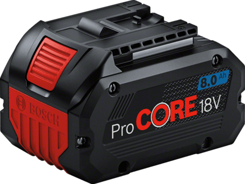 Bosch Blue Procore 18 V 8,0 Ah Profi-Akku mit 8,0 Ah Leistung – 1600a016gk
