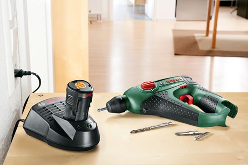Bosch Green Uneo 12 V Li-Ionen-Akku-Bohrhammer-Set im Koffer mit 1 x 2,5 Ah Akku – 060398400d