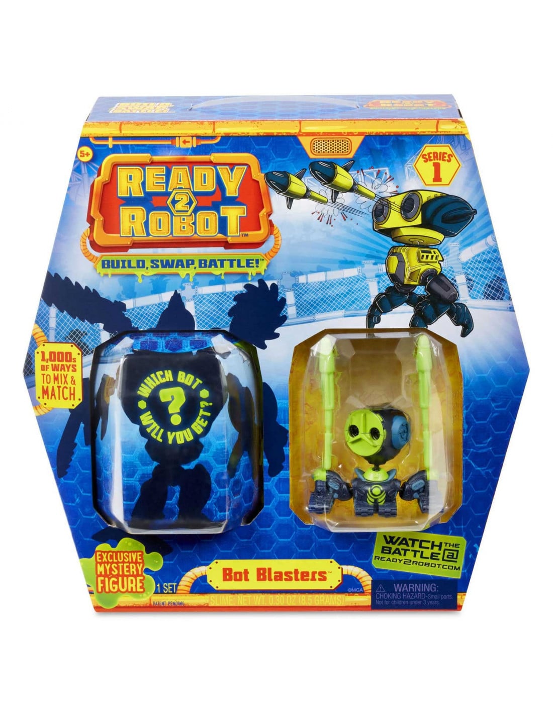 Brand Unit Ready 2 Roboter-Bot-Blaster grün