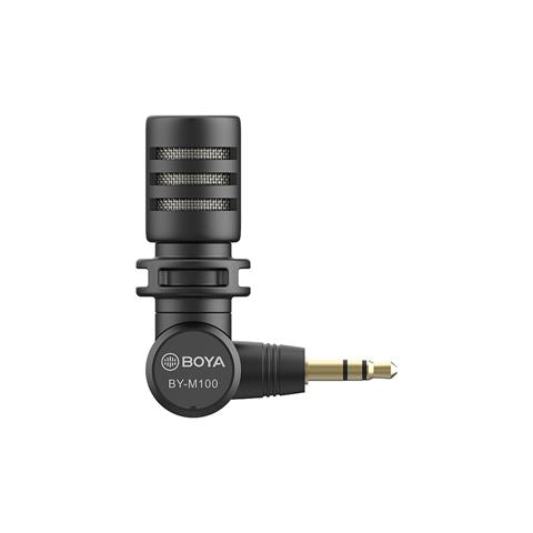 Boya Mini-Kondensatormikrofon BY-M110 für 3,5 mm TRRs