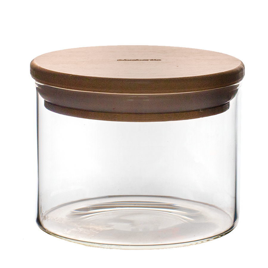 Brabantia pure Vorratsdose 350 ml Glas | 6 Stück