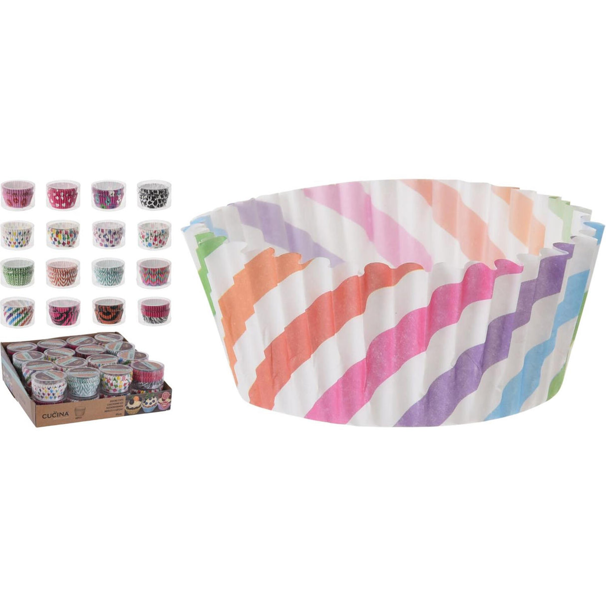 Cucina Cupcake-Formpapier 60 Stück in der Tube