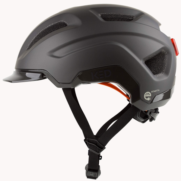 Ked Fahrradhelm Pedalon S (53–56 cm) – mattschwarz
