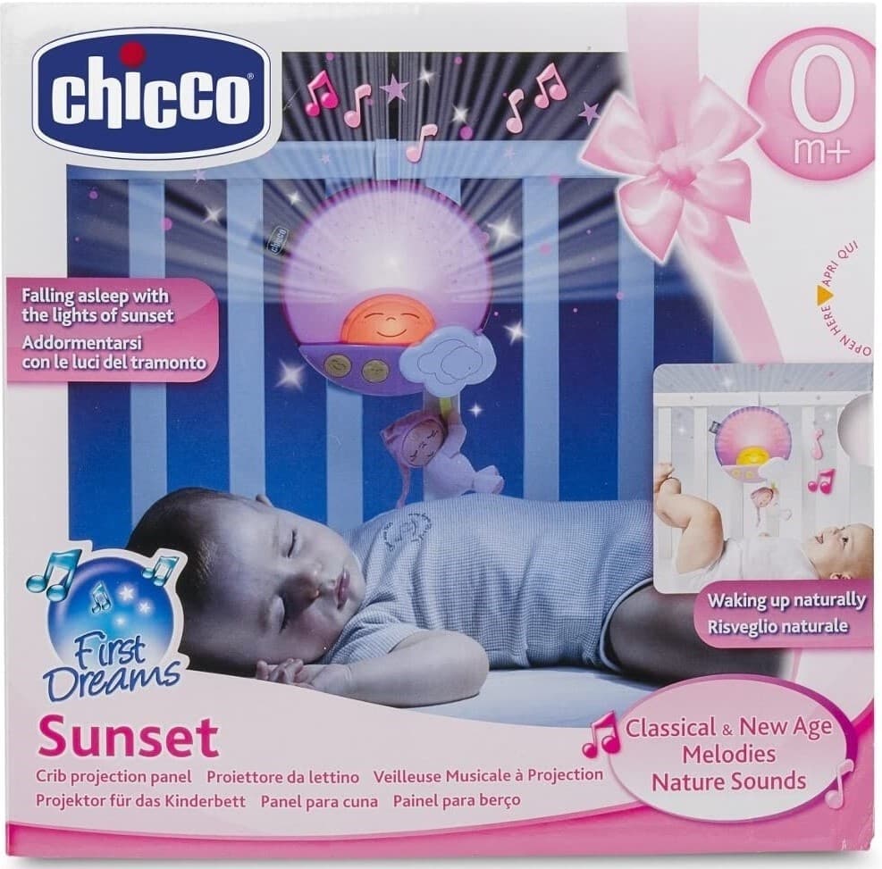 Chicco Sonnenuntergang-Sonnenaufgang-Projektor – Rosa
