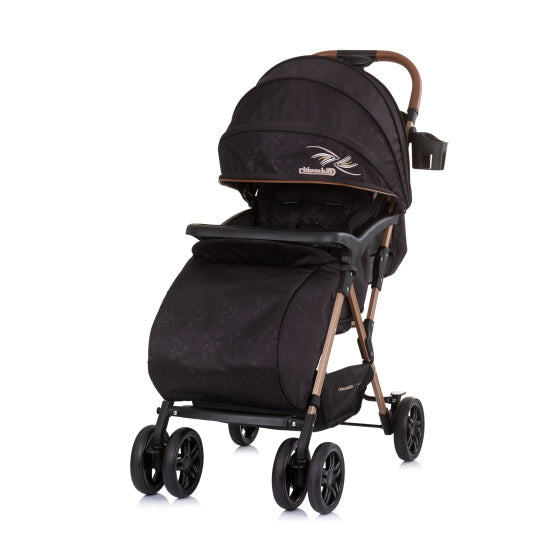 Chipolino April faltbarer Fehler mit Fußabdeckung Obsidian Schwarz