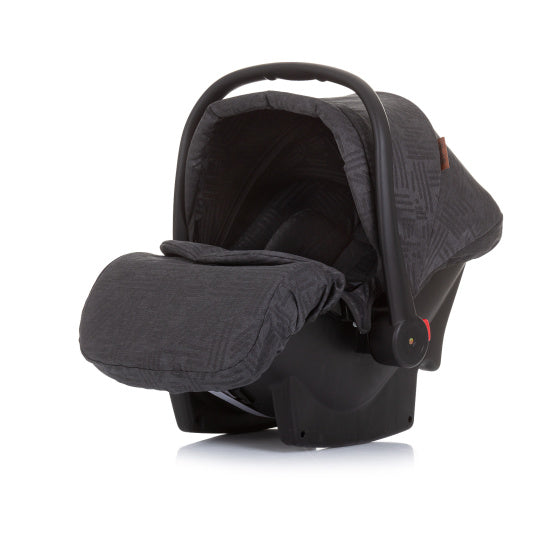 Chipolino Aspen Autositz mit Adaptern, 40–85 cm, Gruppe 0+, Ebenholz