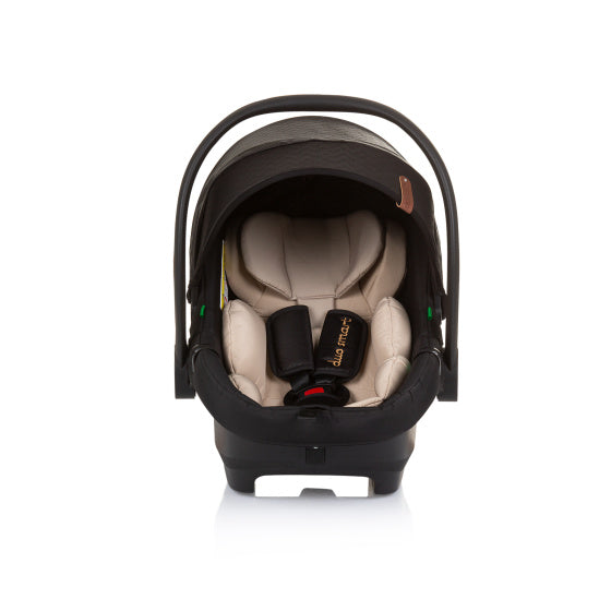 Chipolino Duo Autositz 40-87 cm Gruppe 0+ Obsidian Schwarzer Beige