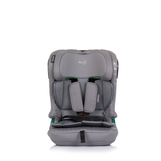 Chipolino Lux X Autositz I-Größe 76-150 cm Isofix Granitgrau