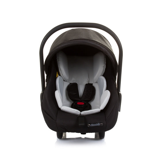 Chipolino Havanna-Autositz mit Adaptern 40-85 cm Gruppe 0+ Obsidian Silber