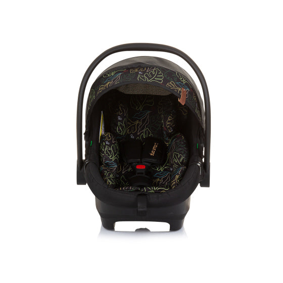 Chipolino Duo Autositz 40-87 cm Gruppe 0+ Obsidian Blätter schwarz