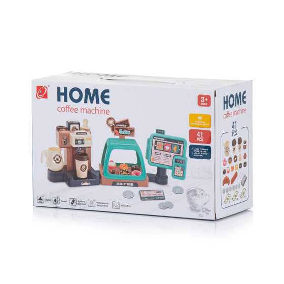 Chipolino Kaffeemaschine, interaktives Spielset mit Licht und Ton