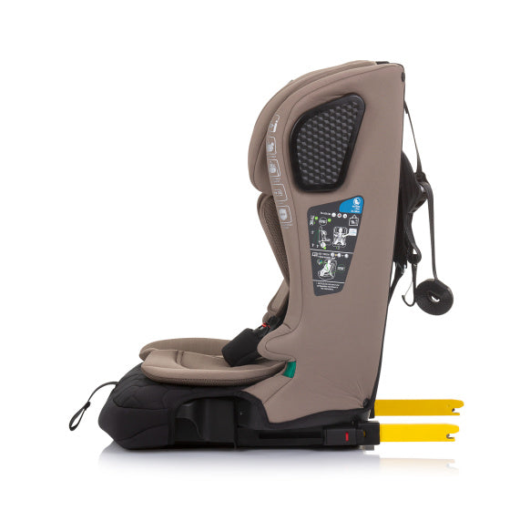 Chipolino Lux X Autositz i-Size 76-150 cm Isofix Macadamia Taupe Schwarz