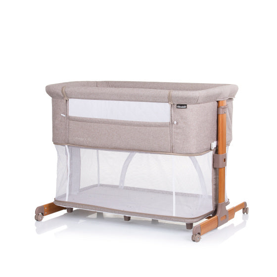 Chipolino Mommy 'n Me Co-Sleeper Box Beige Wood
