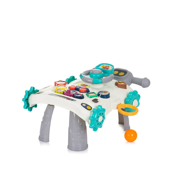 Chipolino Car 3-in-1 Walker mit Spielzeugauto Musik grau