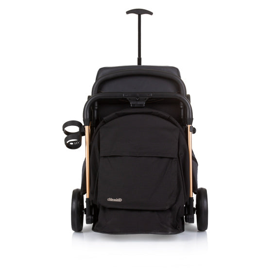 Chipolino Pixie Foldable Buggy Obsidian Gold Schwarz