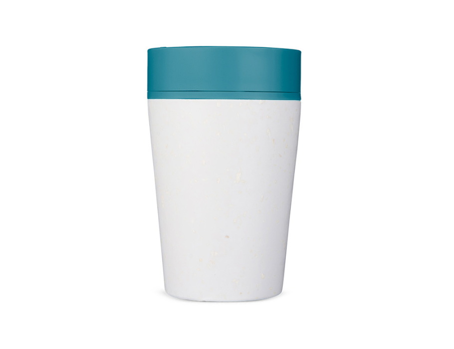 Circular Co. Kaffeetasse - runde Tasse - graugrün - 227 ml