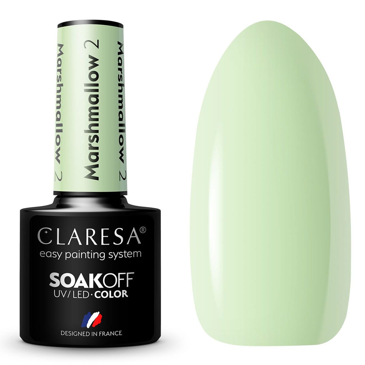Claresa UV-LED-Gel-Nagellack, 5 ml, Marsh Mallow 2