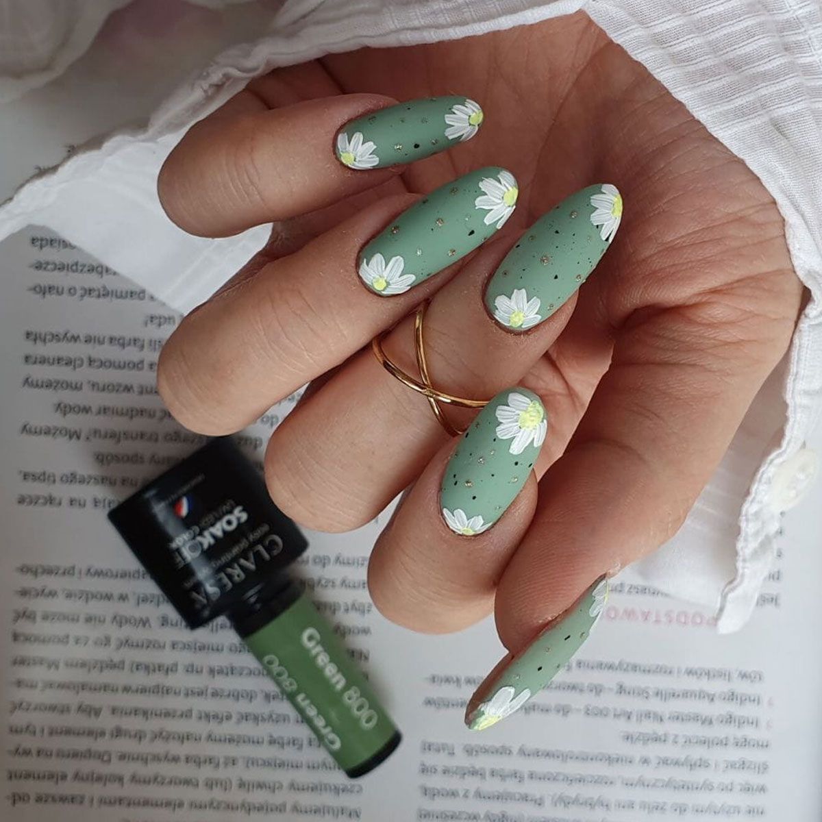 Claresa UV-LED-Gel-Nagellack, 5 ml, Grün 800 Savanna Vibes