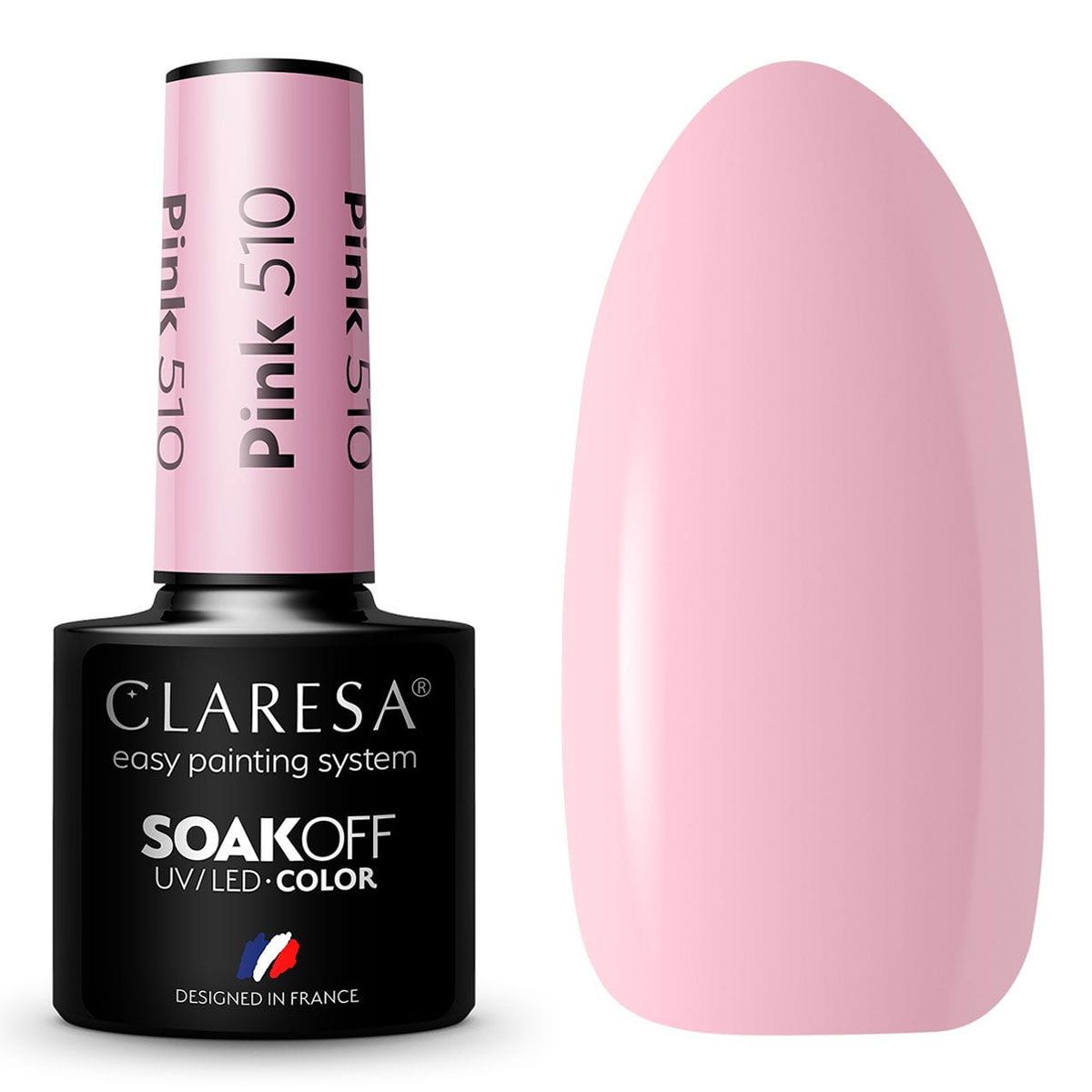 Claresa UV-LED-Gelpolitur 5 ml rosa 510 Kirmes