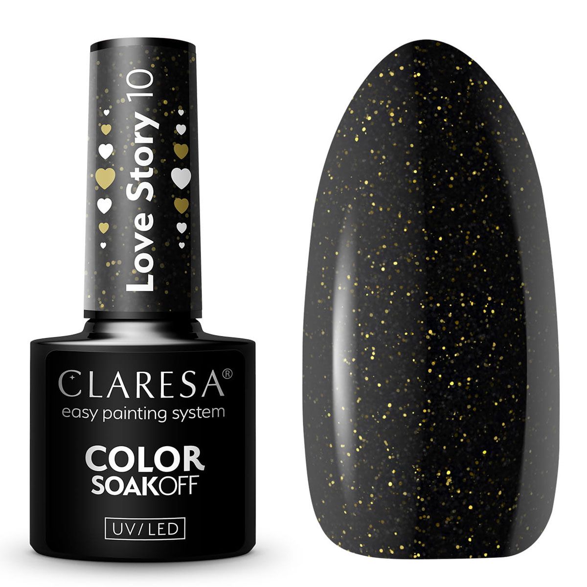 Claresa UV-LED-Gellack 5 ml Liebesgeschichte 10