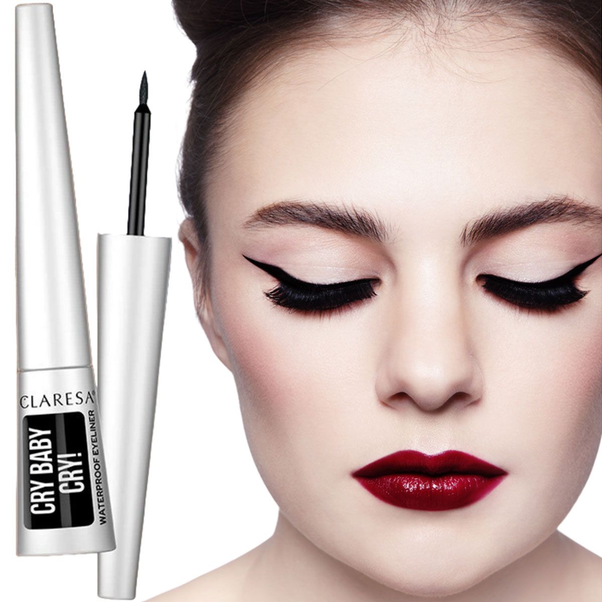 Claresa Cry Baby Cry flüssiger Eyeliner wasserfest 4gr.