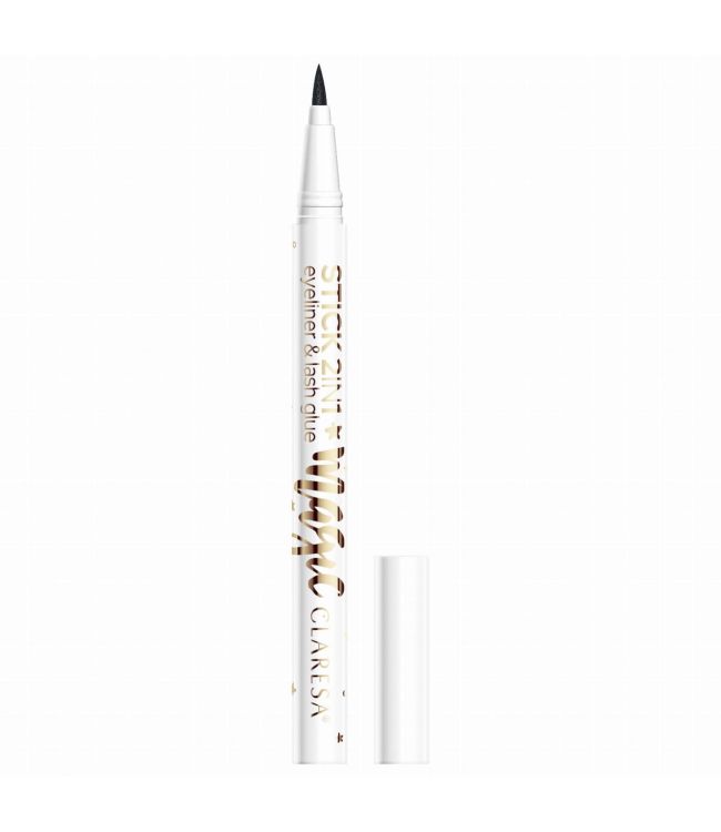Claresa Magic Stick 2-in-1 Eyeliner Wimpernkleber schwarz