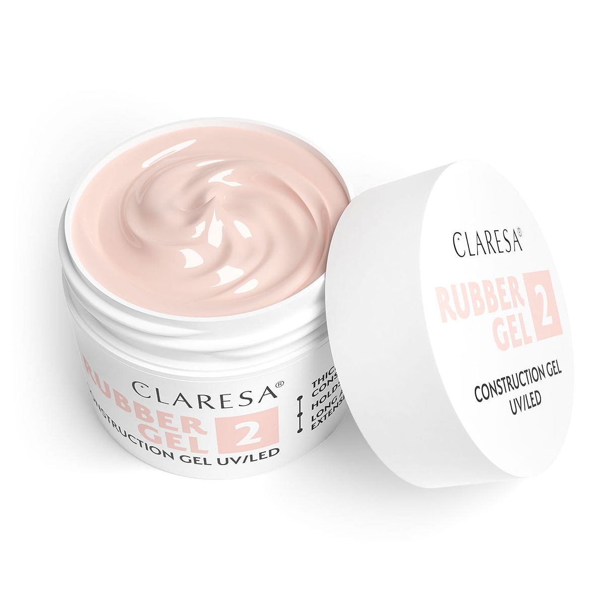 Claresa Gummigel 2 zartrosa 12gr.