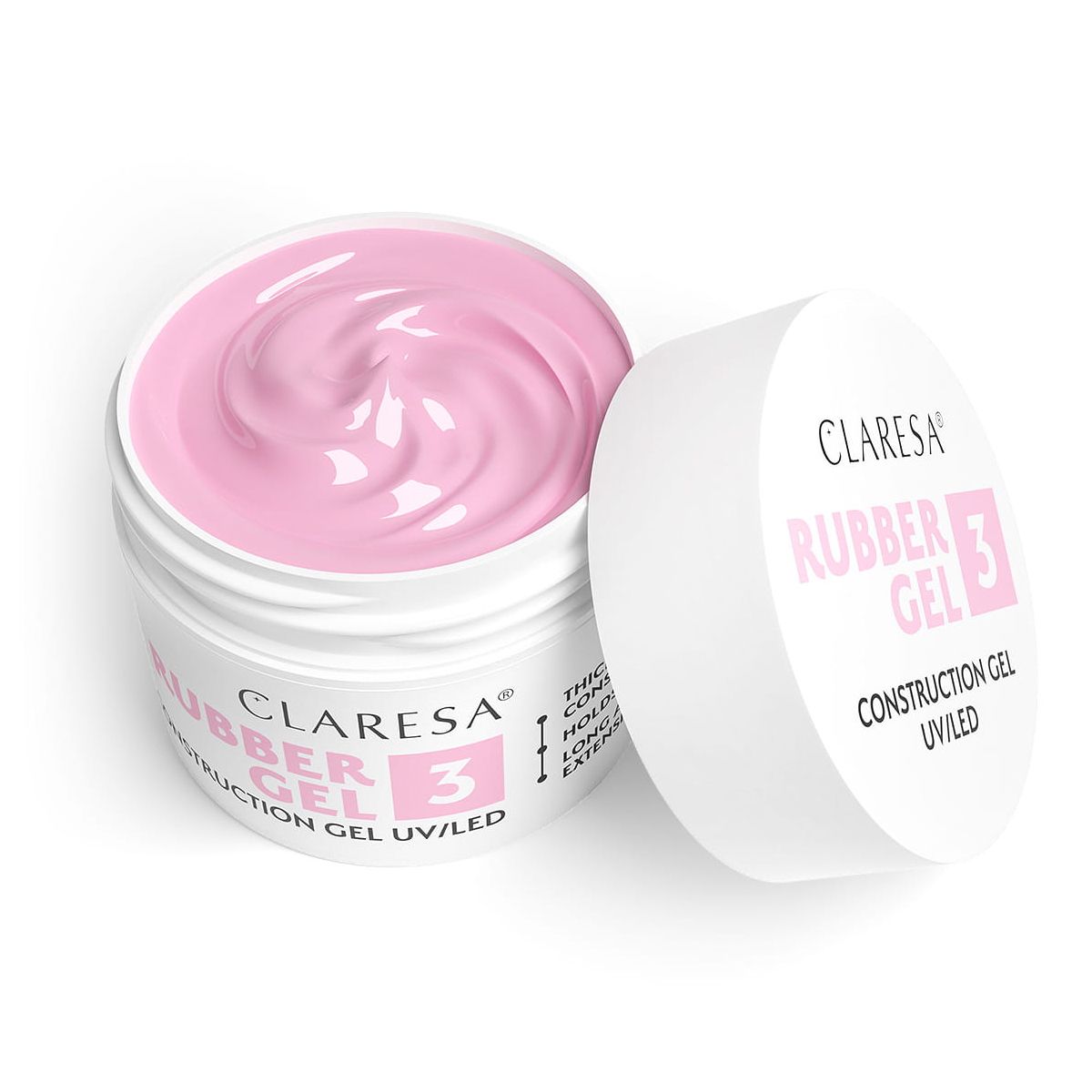Claresa Gummigel 3 Cool Pink 45gr.