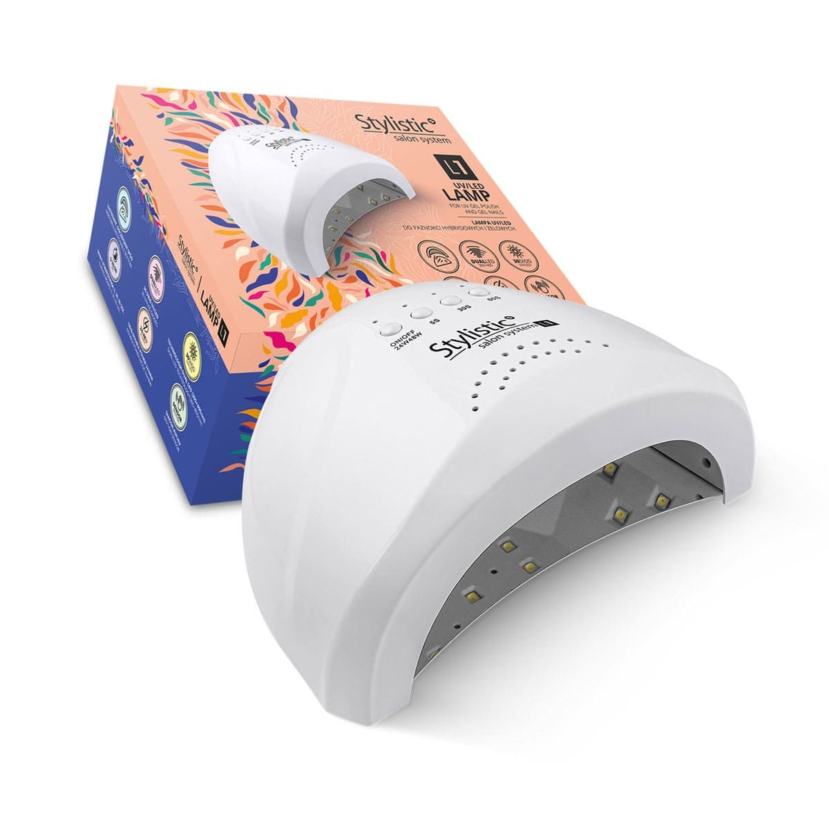 Stylistic L1 UV-LED-Lampe Dual 48W weiß