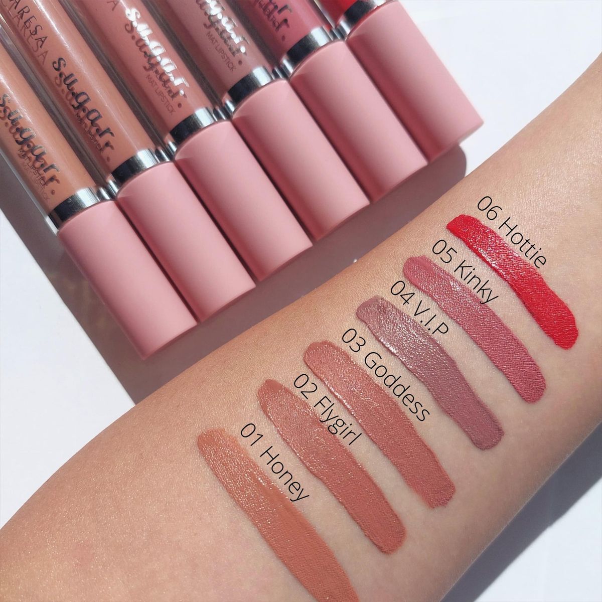 Claresa matt flüssiger Lippenstift s.u.g.a.r. 02 Flygirl 5ml