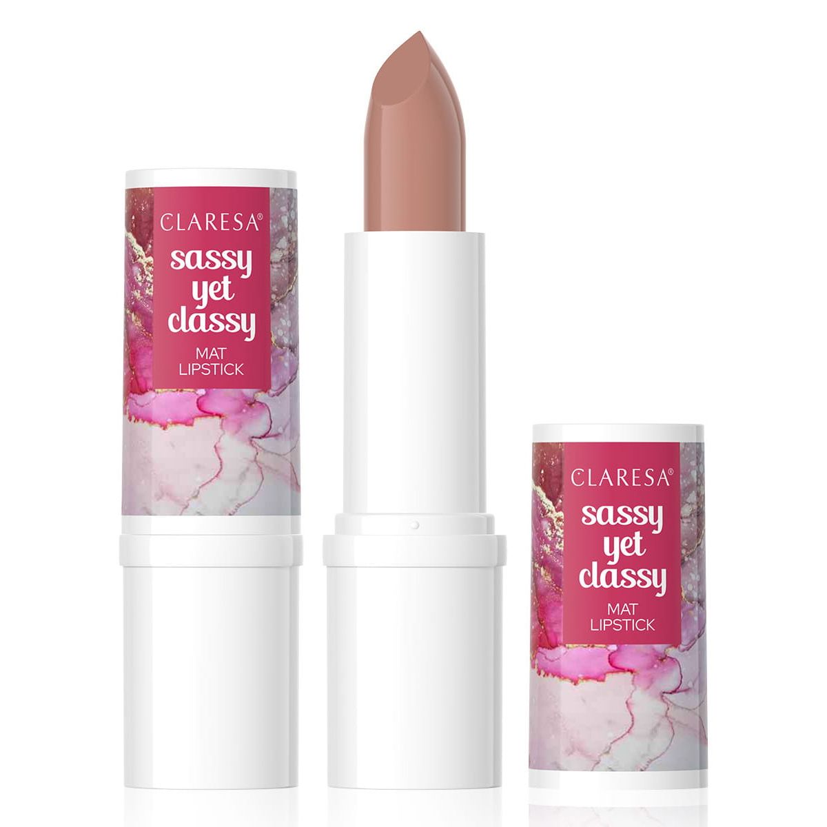 Claresa Matter Lippenstift, frech und doch edel, 11 üppige 4 ml