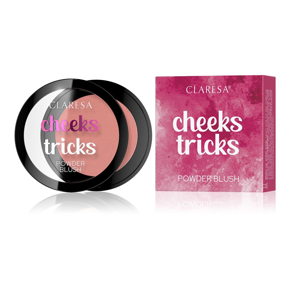 Claresa Wangen Tricks Puder Rouge 01 Charm 4gr.